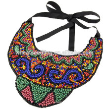 Handmade colares de contas para as mulheres